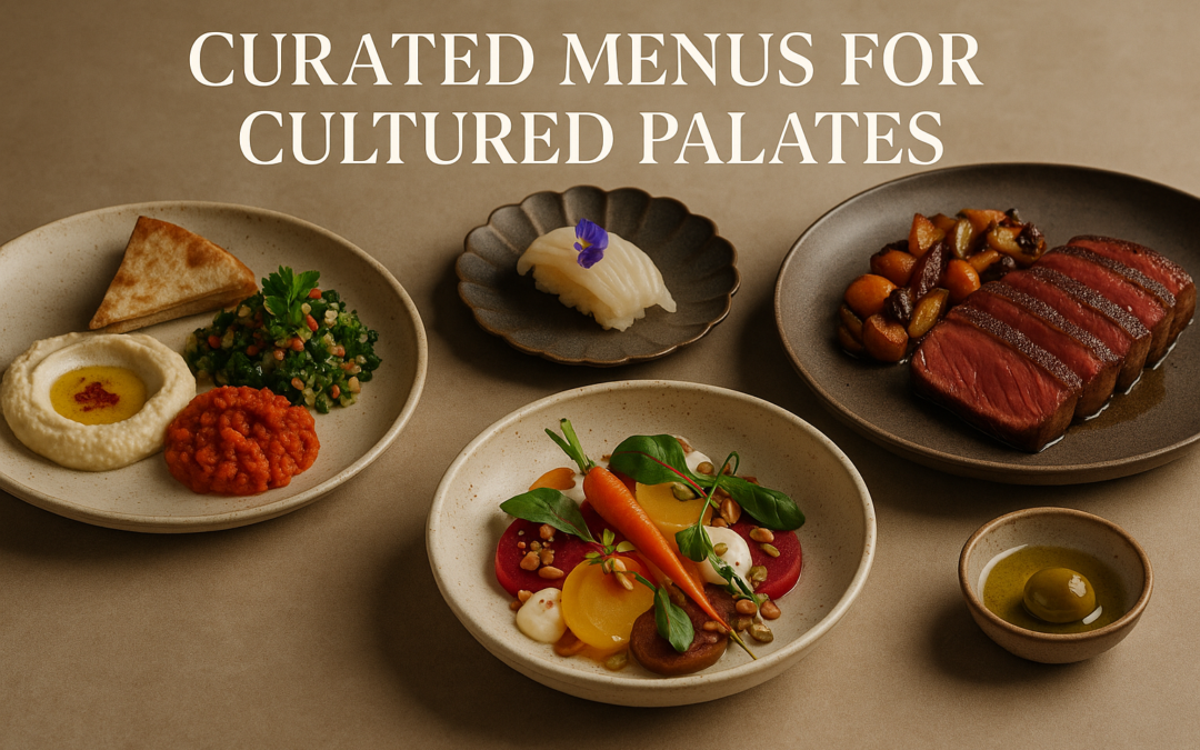 Curated Menus for Cultured Palates